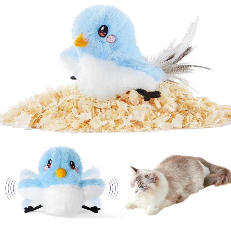 Flapping Bird Cat Toy