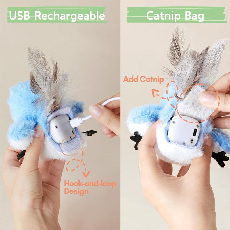 Flapping Bird Cat Toy - Image 3