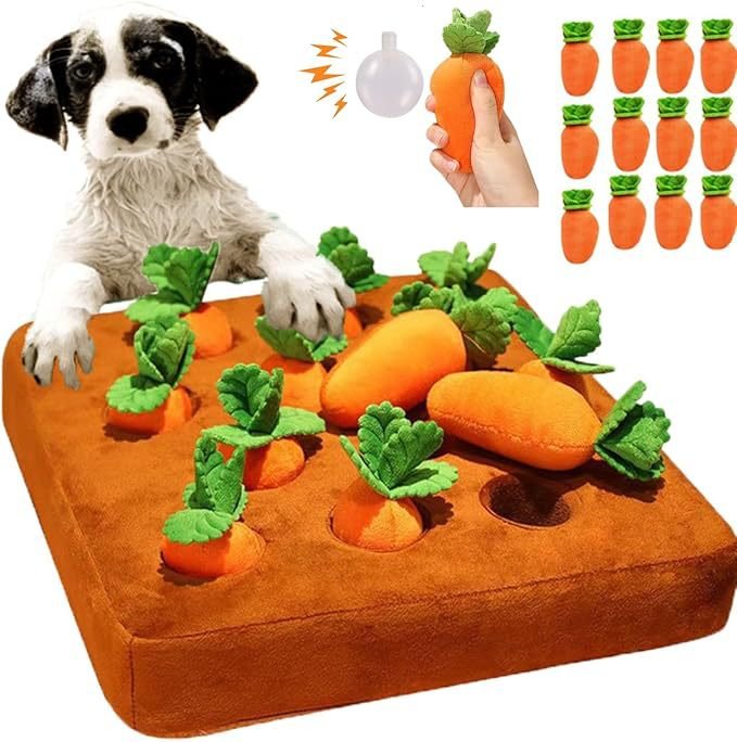 12 Squeaky Carrots — Interactive Toy for Dogs - Image 2
