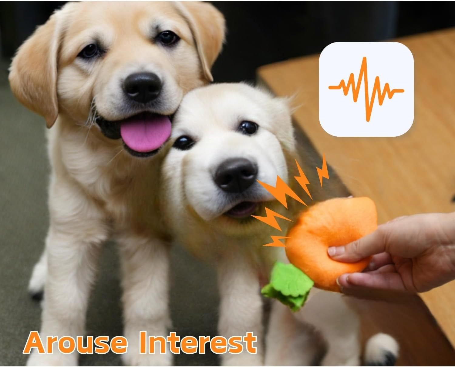 12 Squeaky Carrots — Interactive Toy for Dogs - Image 6